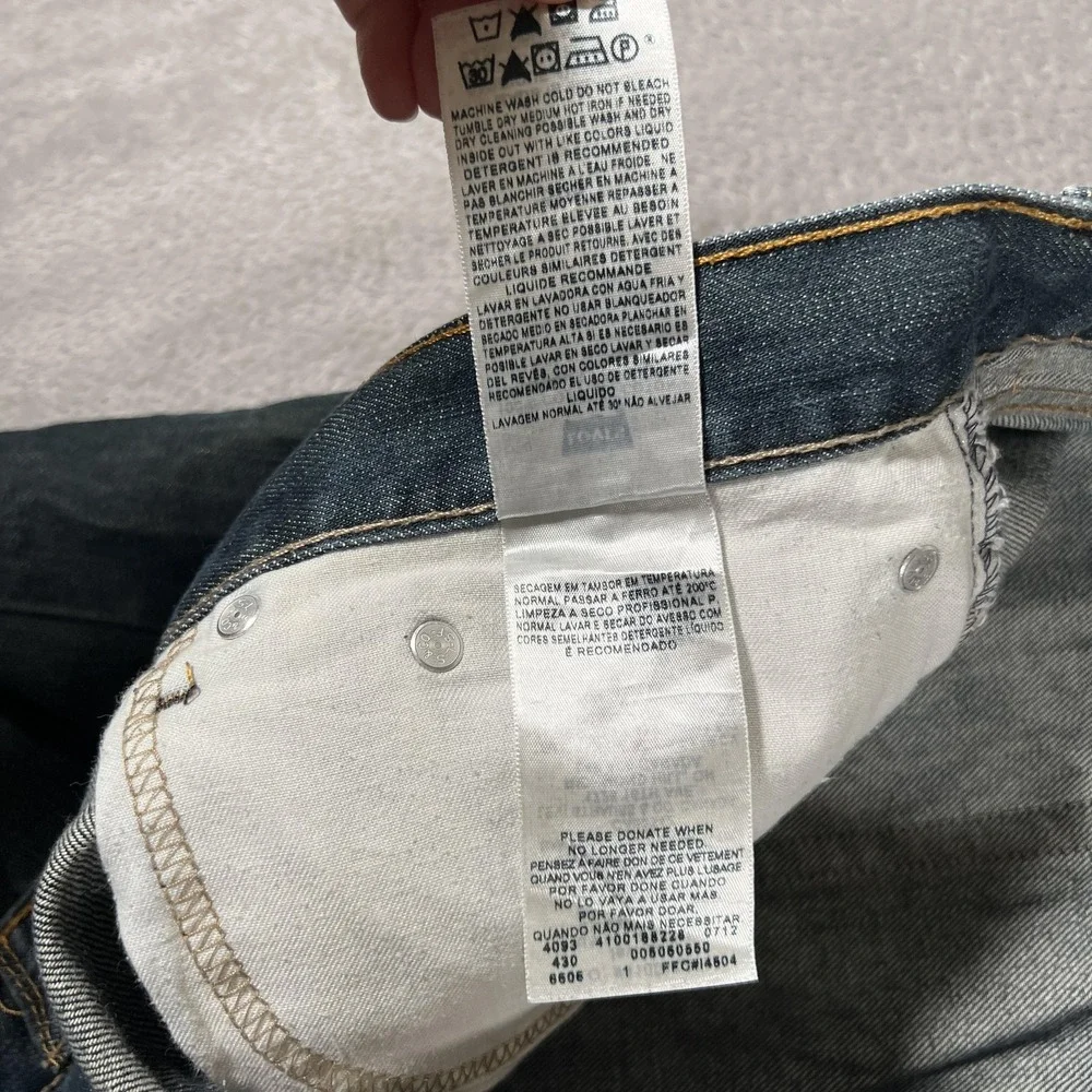Levis Jeans‎ Mens 40x32 Blue 505 Medium Wash Straight Leg Zip Fly Denim Classic